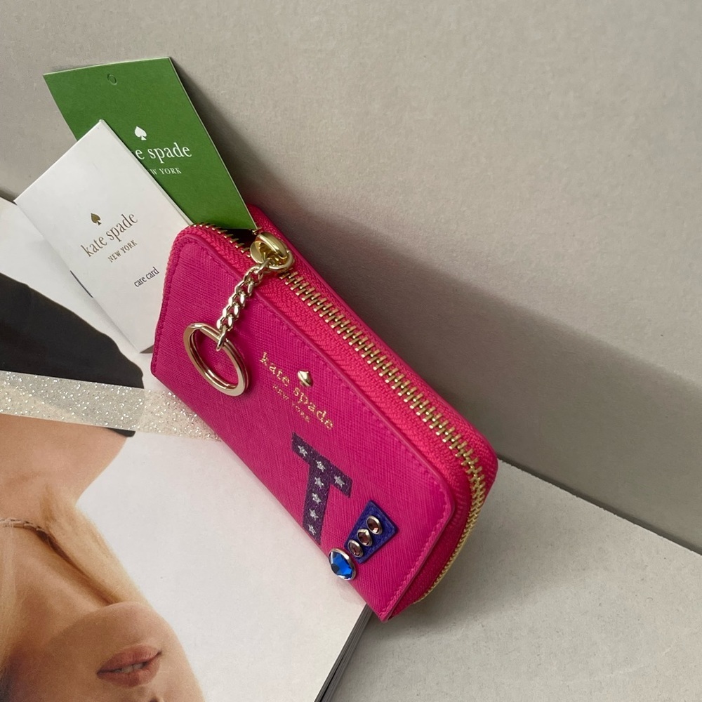 (new+tag) Kate Spade ♠️ (rare) retail store card case /key chain wallet - Picture 4 of 9